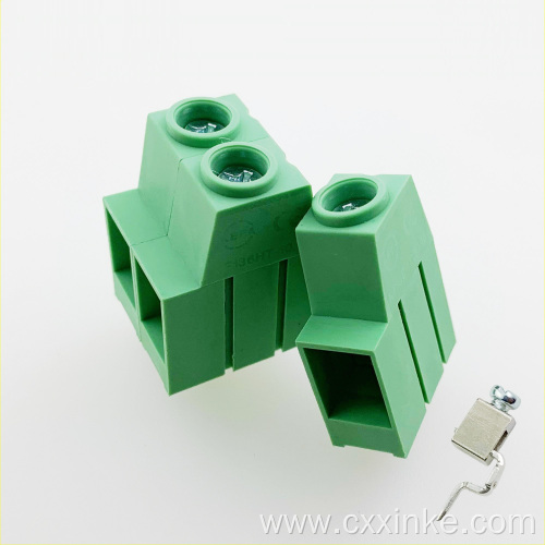 57A1000V High current screw type PCB terminal block can be spliced